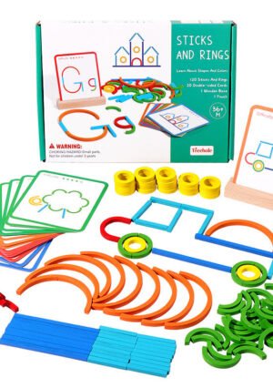 Sticks & Rings Matching Game