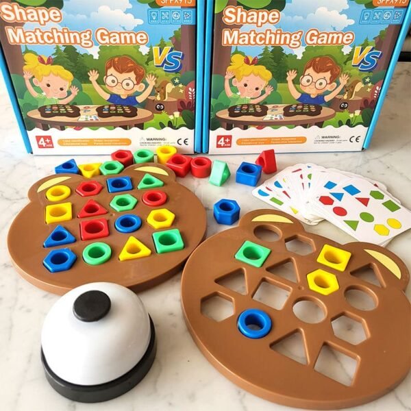 Plastic Geometric Building Blocks (2-Player)