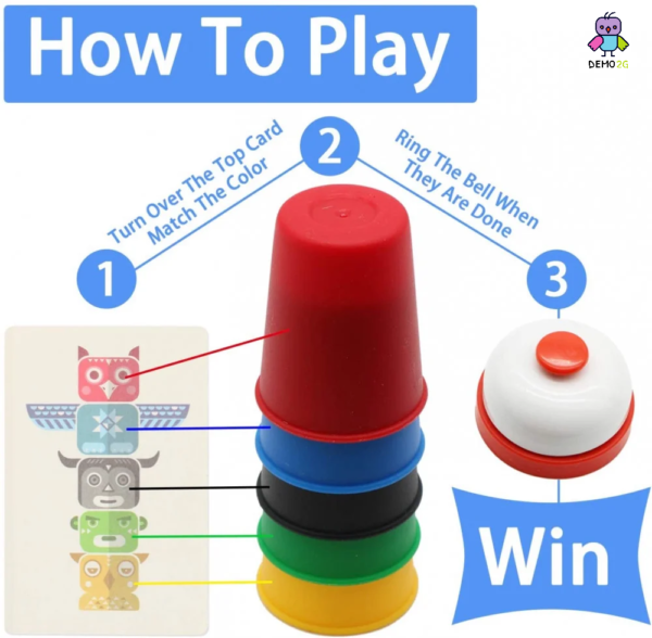 Stacking Cups Game